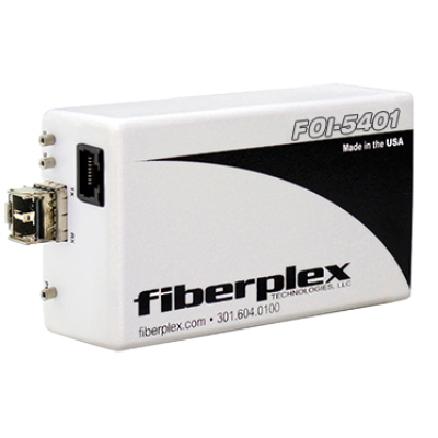 Patton FiberPlex FOI-5401 Fiber Optic Isolator/Converter/Modem - T1 or ISDN
